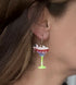 Spooky Eyeball Margarita Earrings
