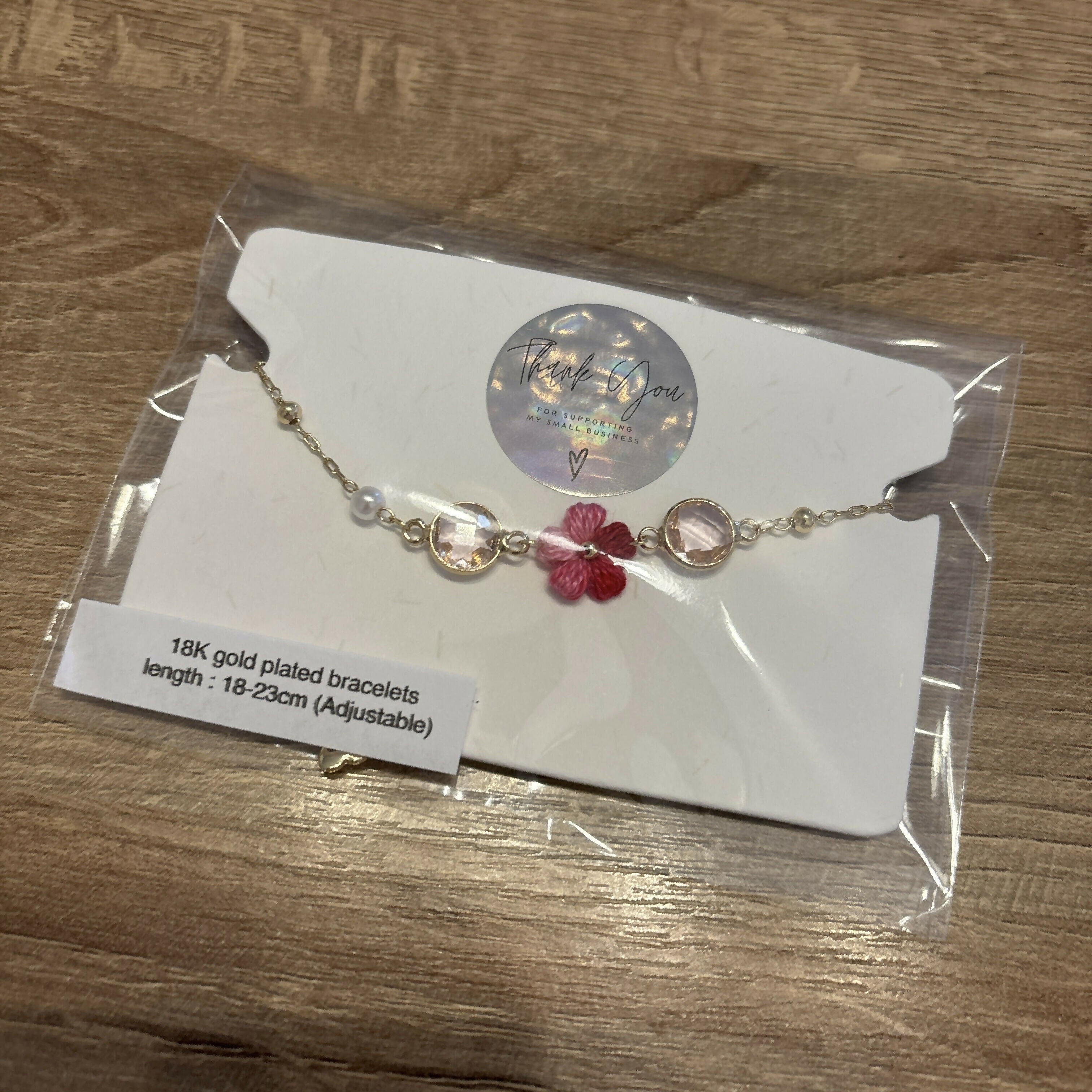 Micro Crochet Flower Bracelets