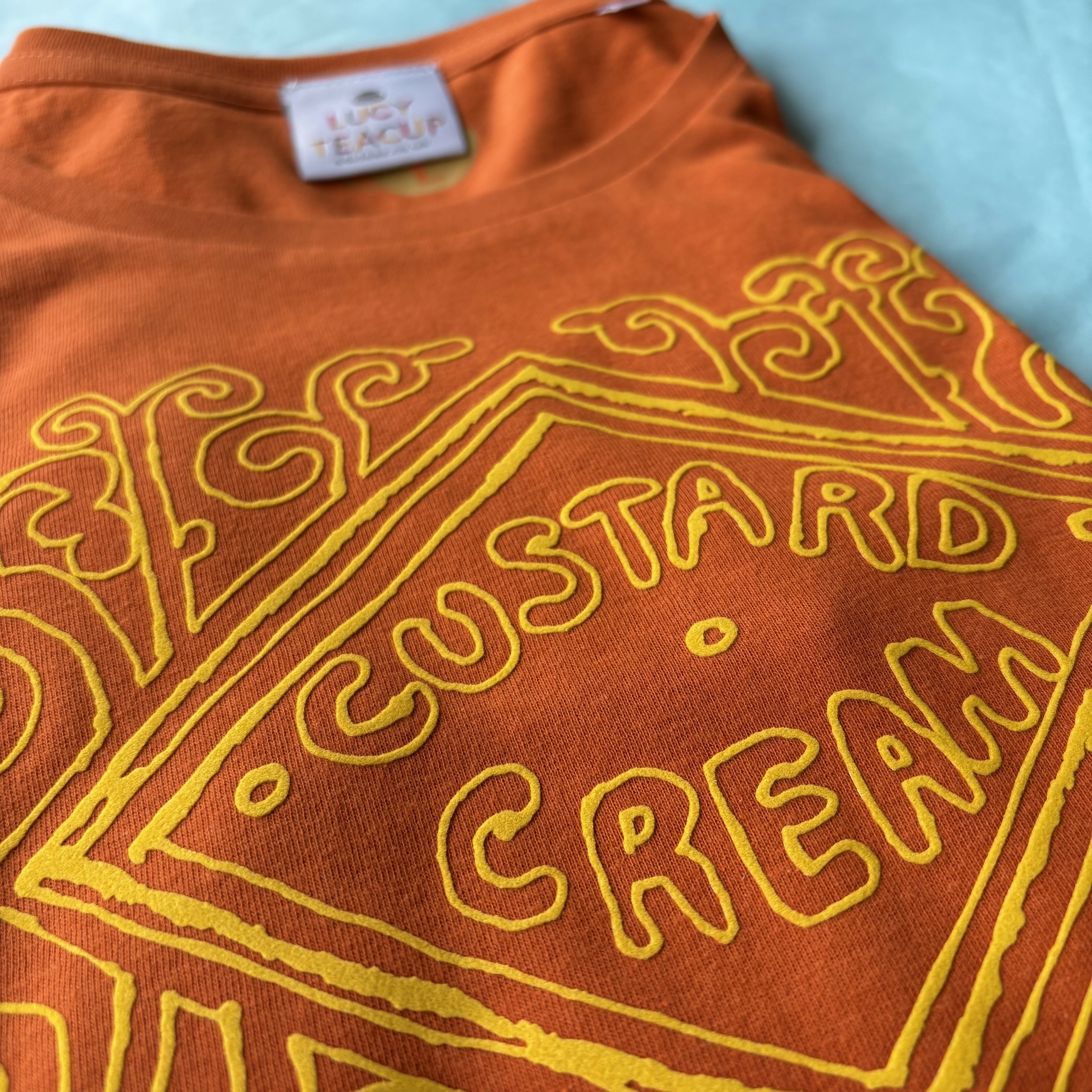 Custard Cream Biscuit Rust coloured Unisex T-Shirt