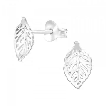 open leaf stud