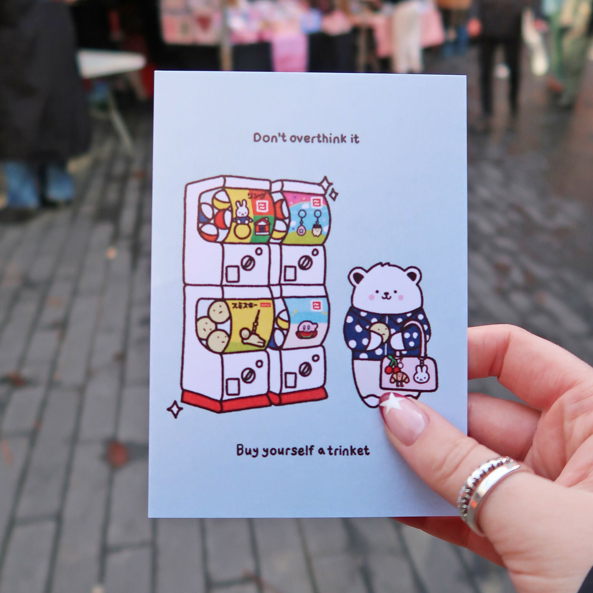 Buy Yourself A Trinket A6 Art Print