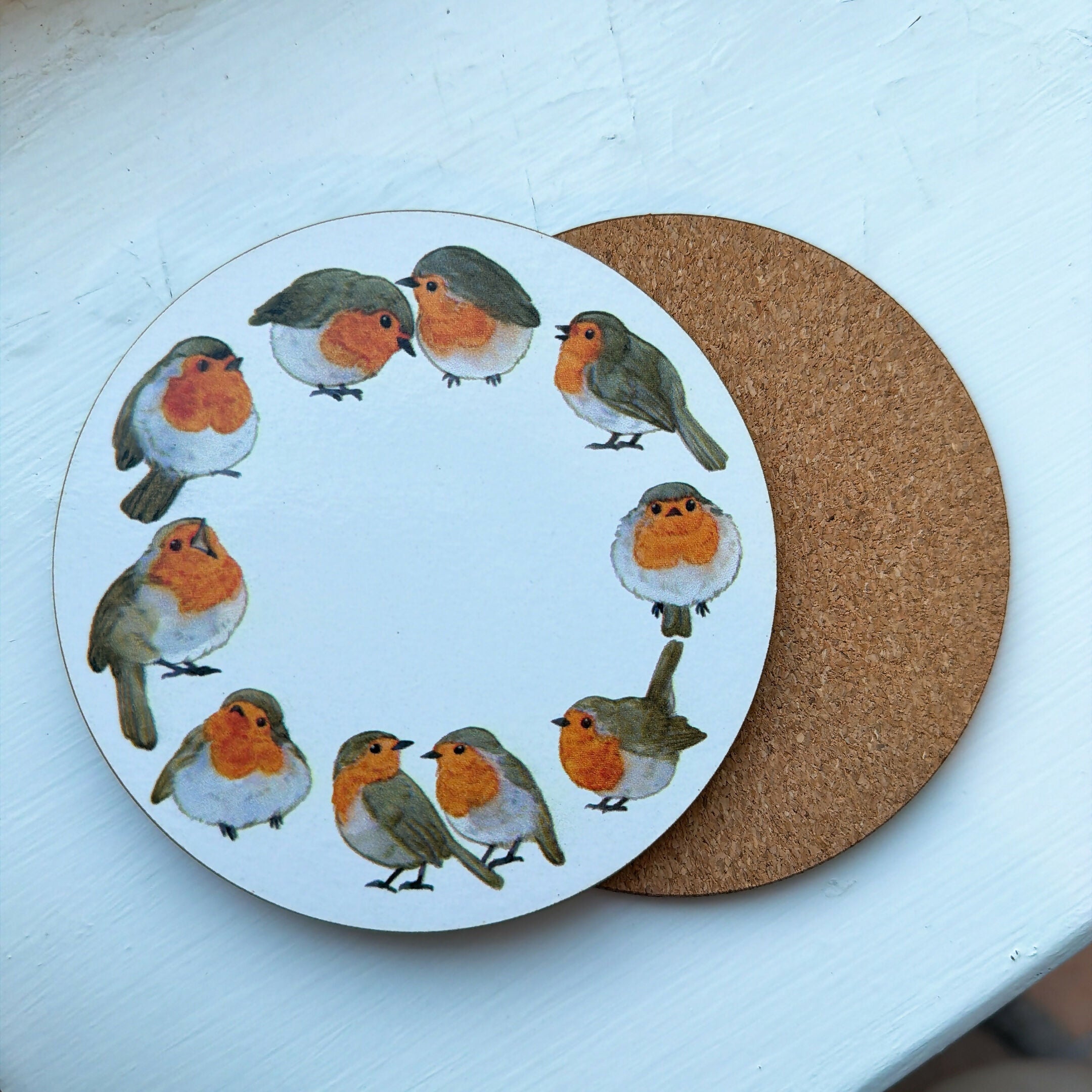 Coaster Red Panda, Robin, Penguin Designs
