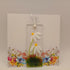 Fused Glass Flower Card