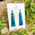 Ocean Dream Collection - Long Dangle Polymer Clay Earrings