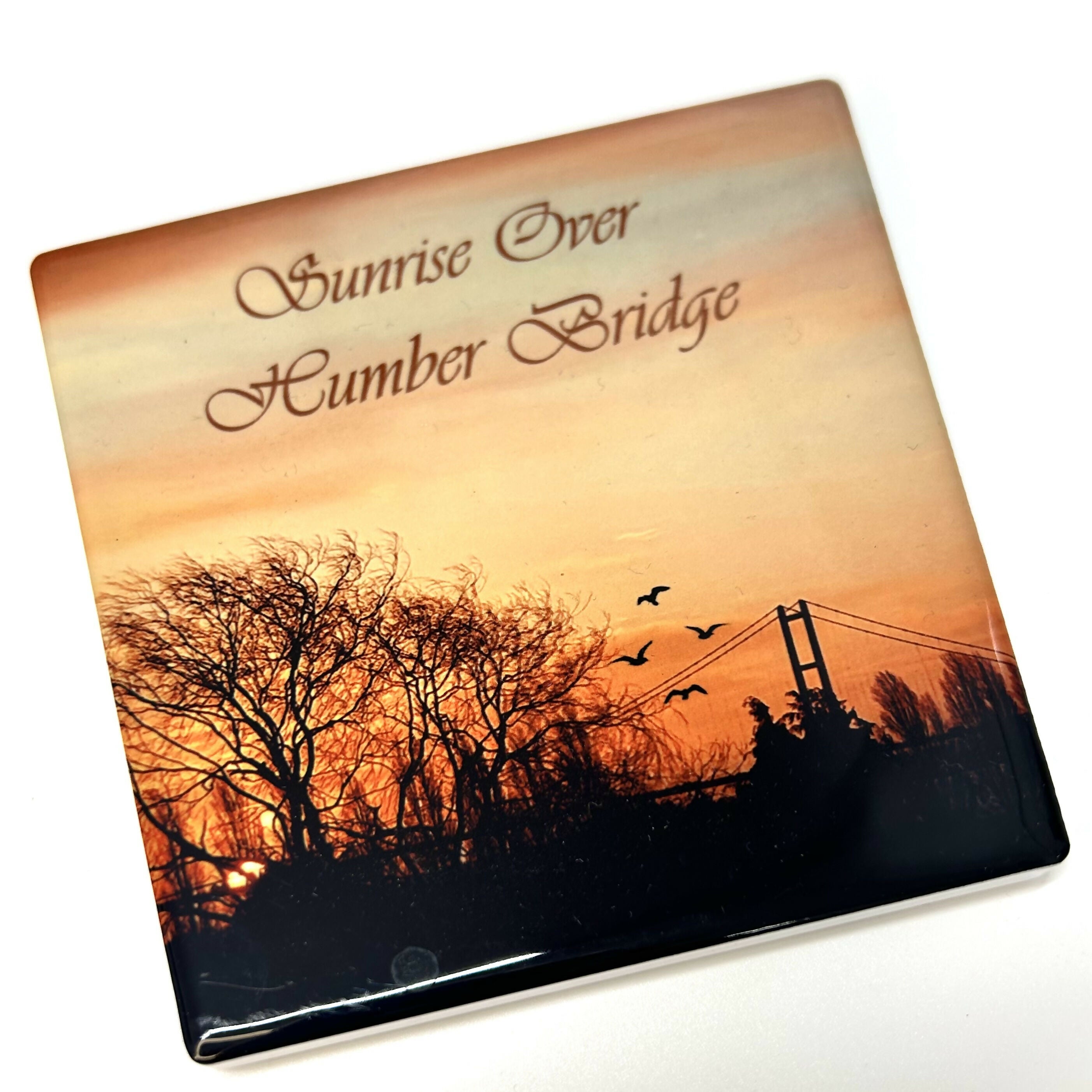 Ceramic Coaster | Humber Bridge Design | Art & Soul