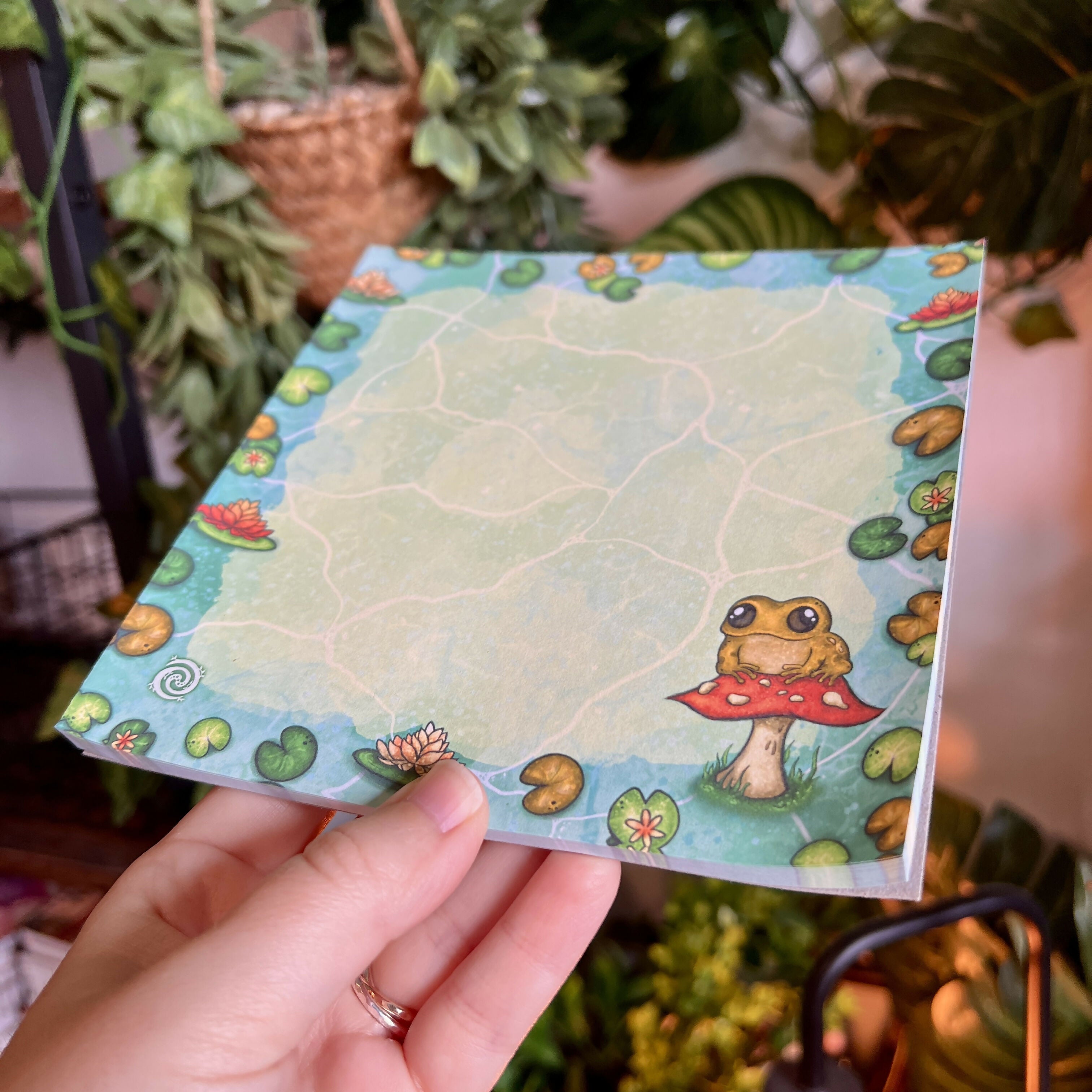 Frog Life Notepad Large