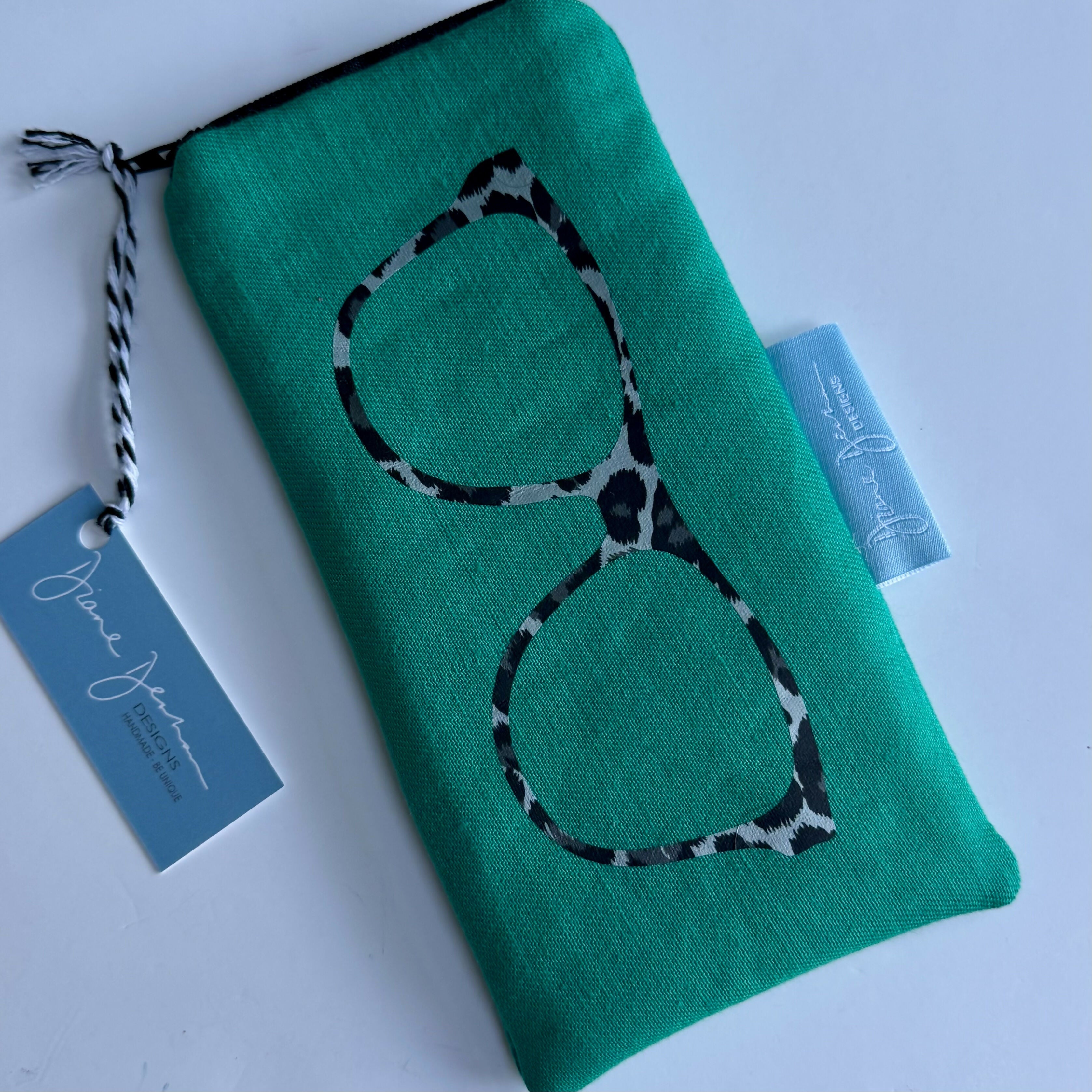 Glasses Case - Jade