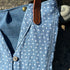 Unique Bag Handbag Made From Upcycled Jeans And Blouse