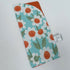 Slip In Glasses Case - Orange Daisy