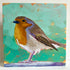 Little Robin - Original Acrylic Painting