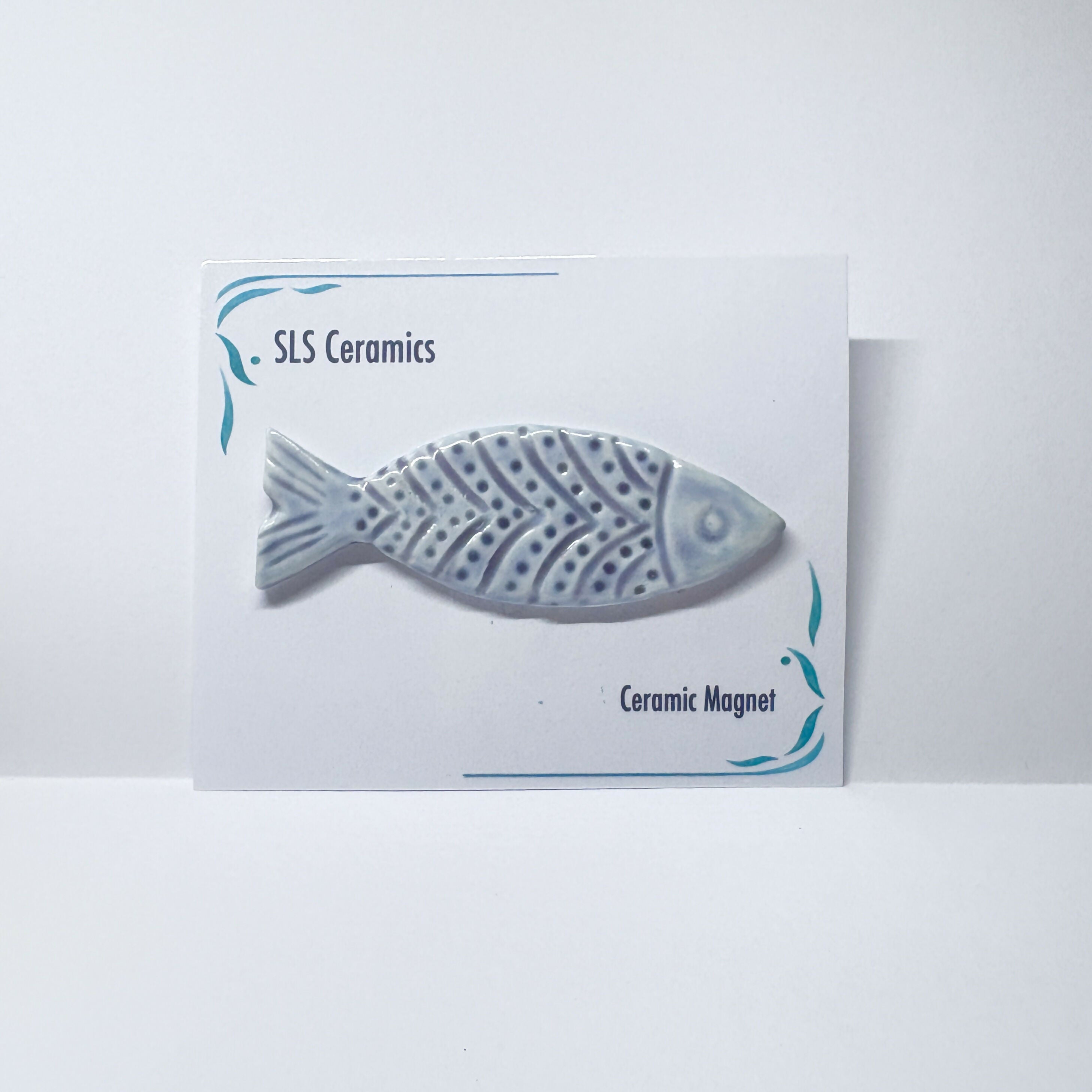 Porcelain Fish Fridge Magnet