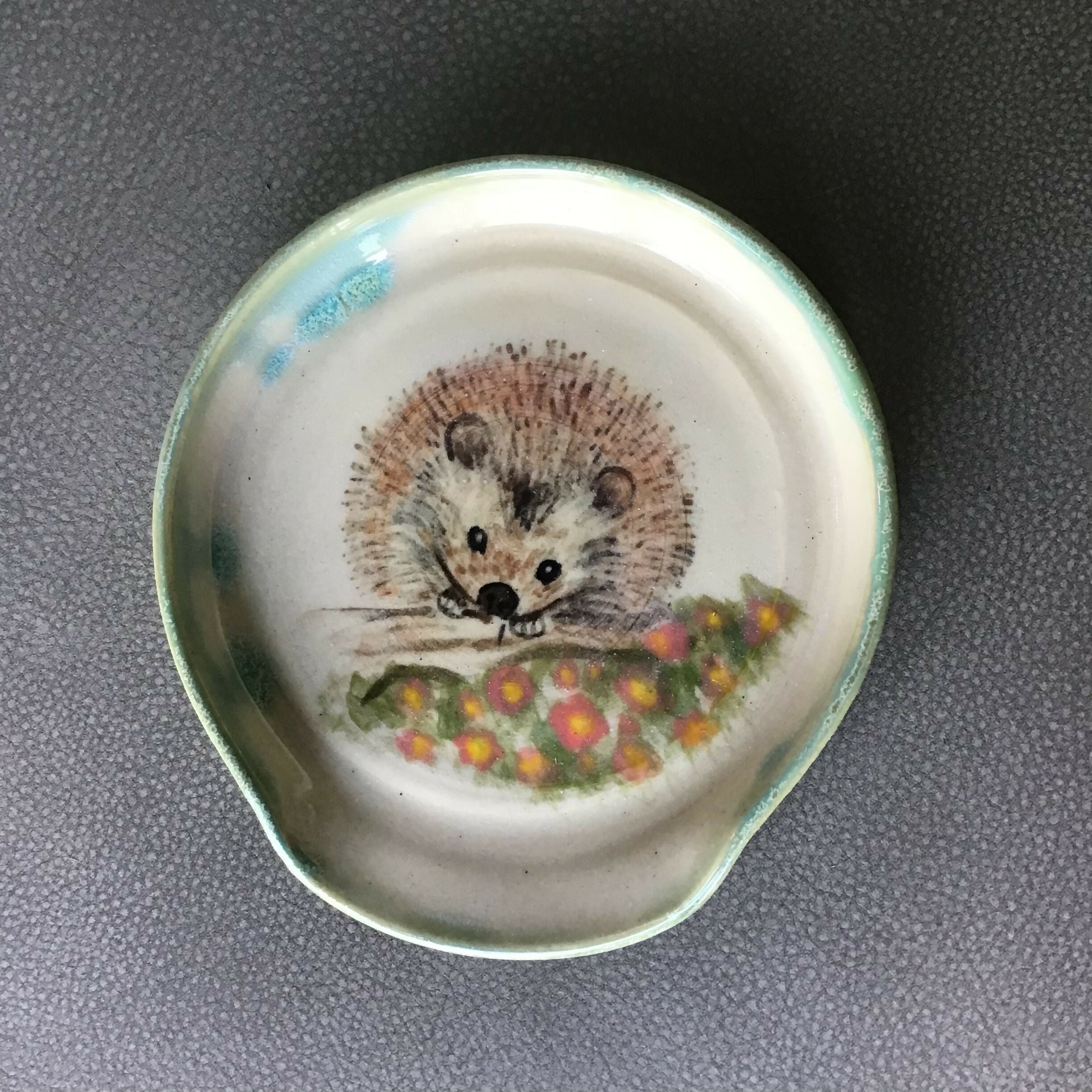 Handpainted Spoon Rest