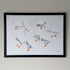 Puffin Sketches - A3 Original Framed