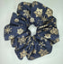 100% Cotton Christmas Festive Large Scrunchie - Various Designs