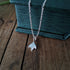 Handmade Silver Snowdrop Necklace