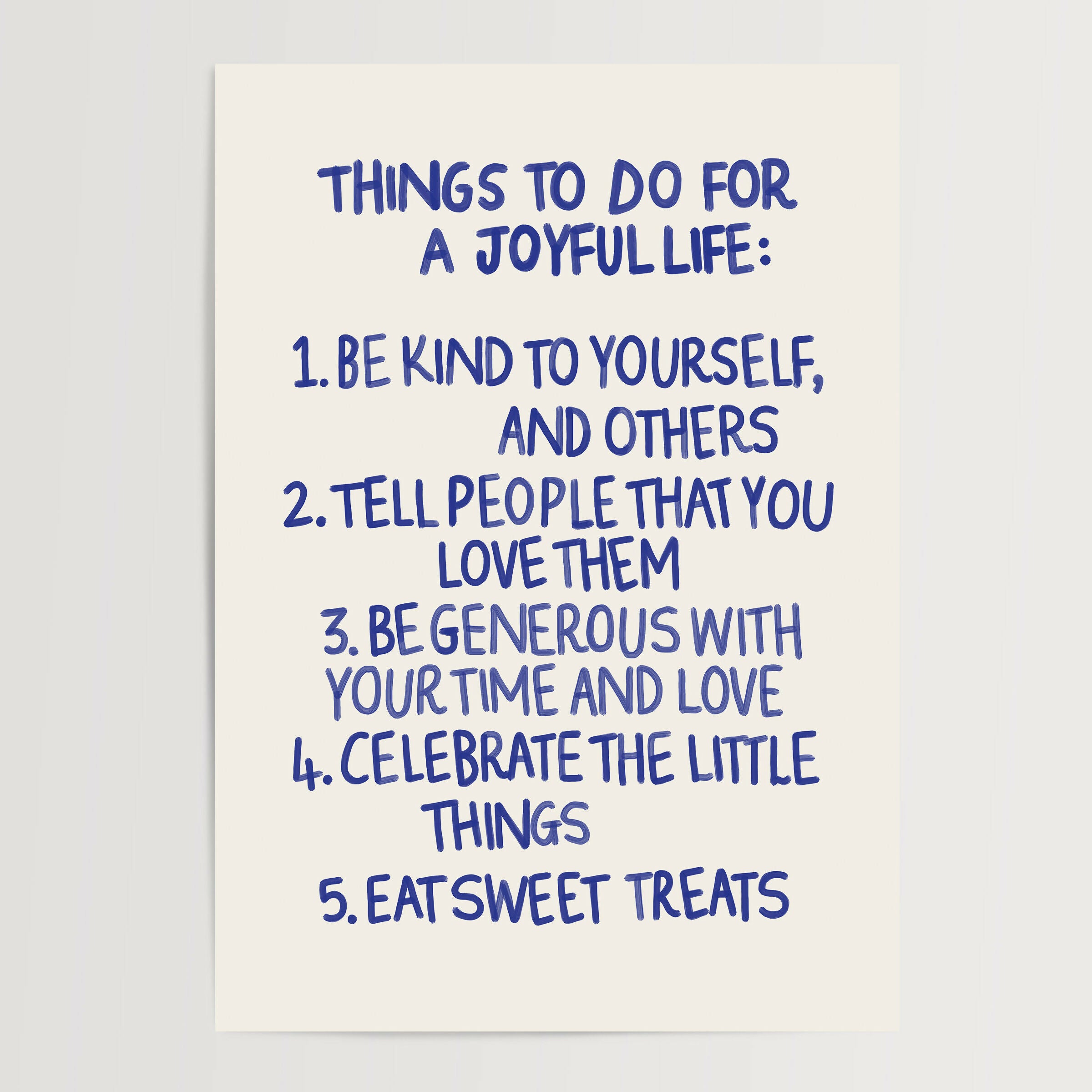 Joyful Life Print