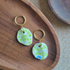 Recycled Ceramic Earring