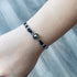 Japanese Tila Glass Bead Bracelet - Transparent Rainbow