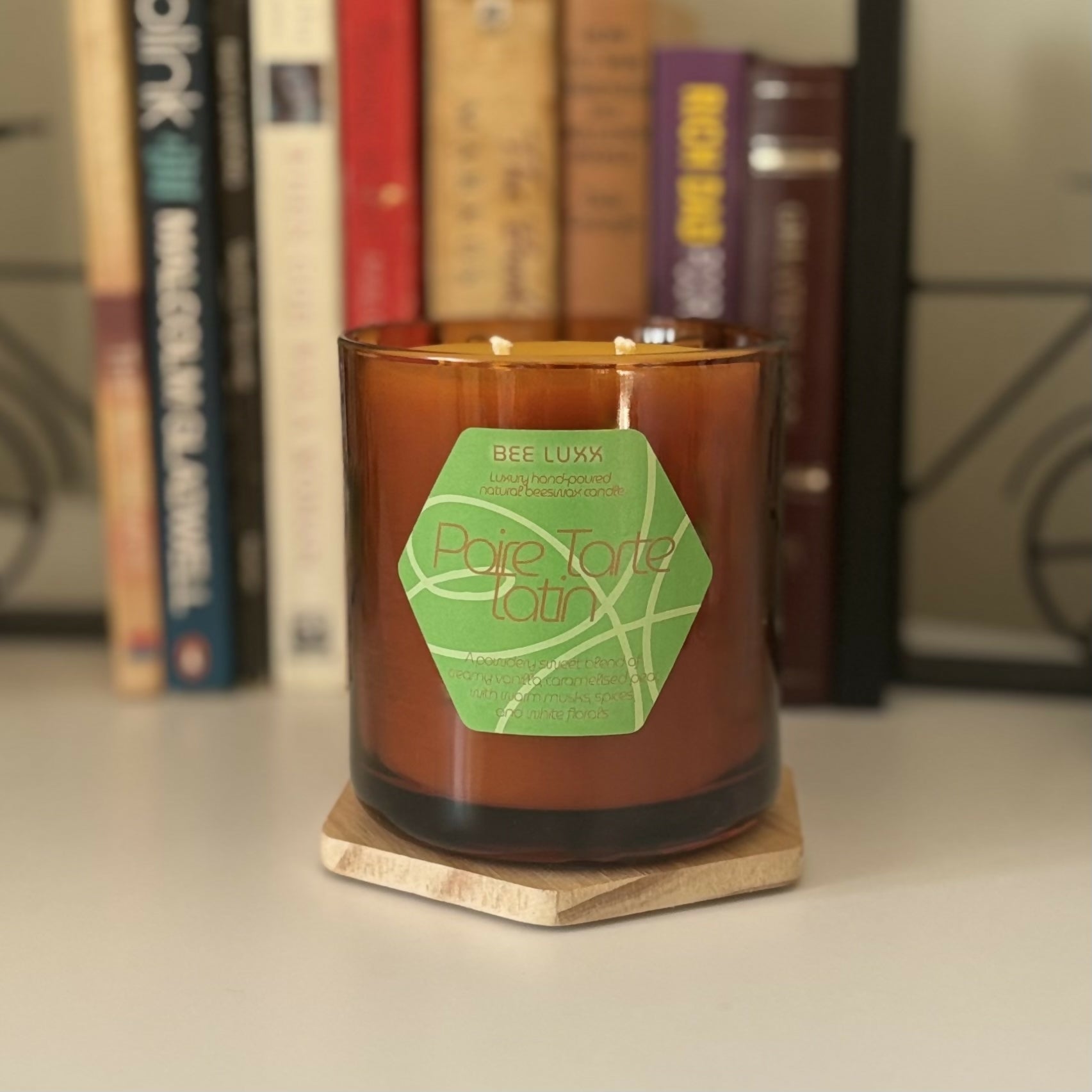 Poire Tarte Tatin - Scented 100% Beeswax Candle