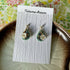 Pendant Crystal Embroidery Earrings (Waterdrop)