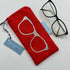 Copy of Glasses Case - Red with Glitter