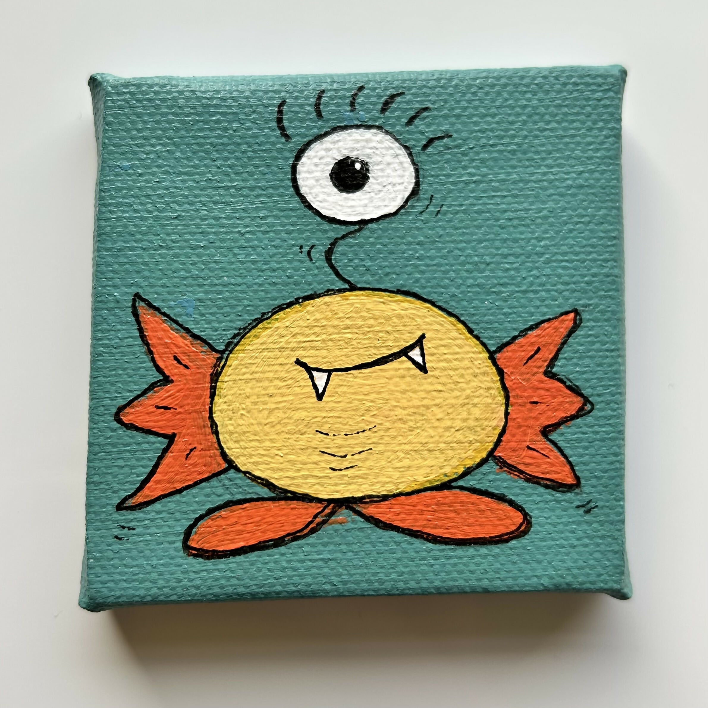 Monster Mini Canvases Original Artwork