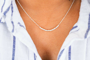 Sterling Silver Morse Code Necklaces