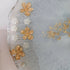 ELEGANT WHITE AND PEARLS HANDMADE RESIN TRAY WITH 4 COASTERS