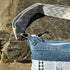 Unique Bag Handbag Made From Upcycled Jeans With Detachable Handle And Wrist Strap Plus Gonk Decoration