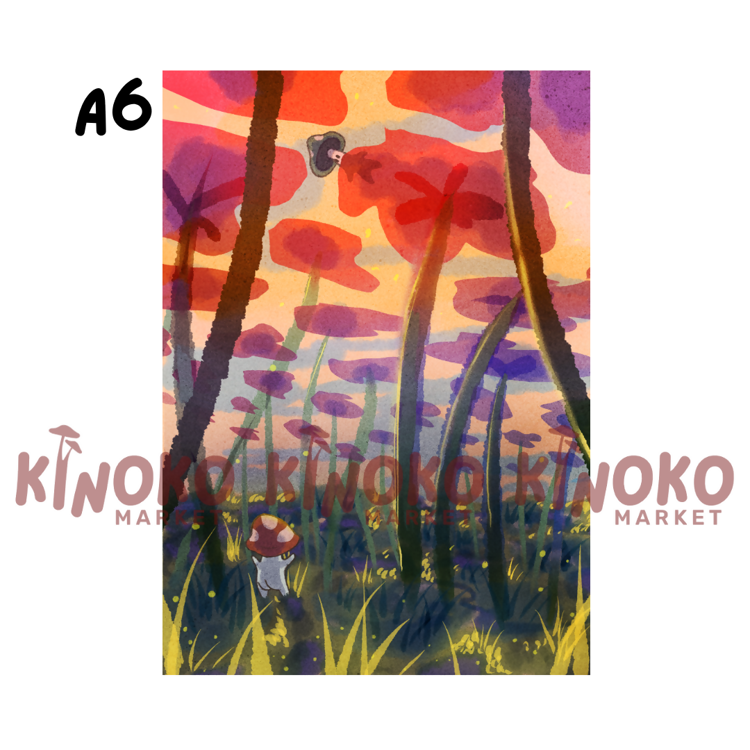 Poppy A6 Print