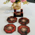 HANDMADE COASTERS WITH HOLDER SET