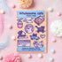 Sticker Sheet - Cat Themed
