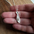 Handmade Real Helicopter Seed Silver Necklace