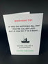Fisherman Birthday Tip - Cheeky Card
