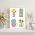 Hull Flowers Print A5