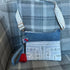 Unique Bag Handbag Made From Upcycled Jeans With Detachable Handle And Wrist Strap Plus Gonk Decoration