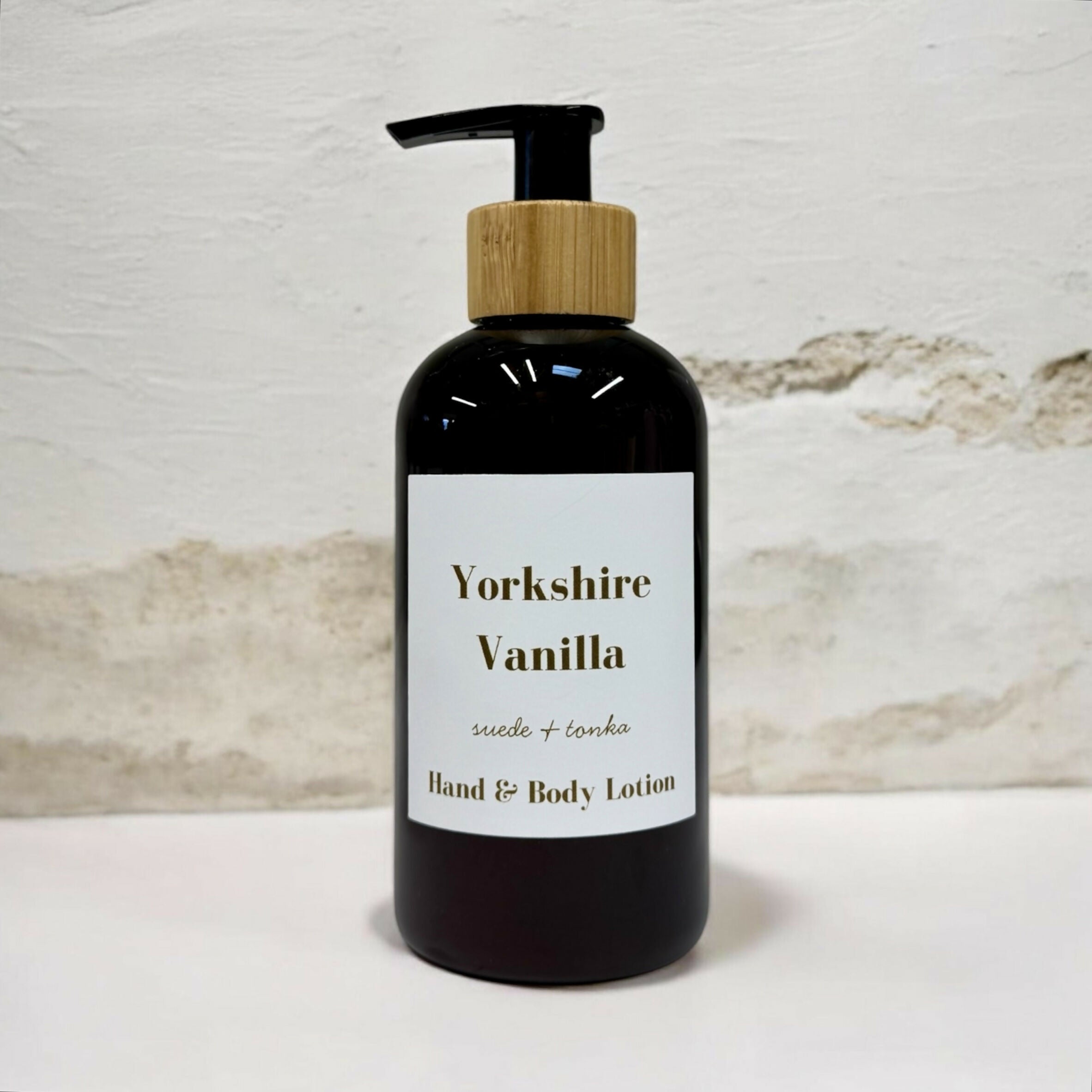 Yorkshire Vanilla - Suede and Tonka Hand and Body Lotion