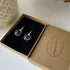Lapis Lazuli Drop Earrings, Sterling Silver