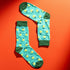 Persona Yellow Pineapple Pattern Egyptian Cotton Men's Socks | UK 6.5 - 11