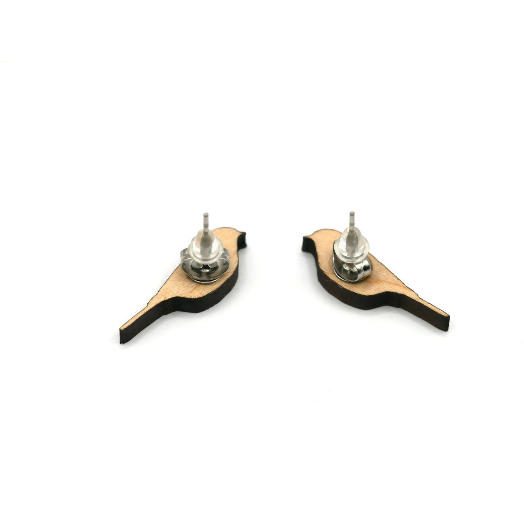 Great Tit Stud Earrings