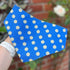 Yorkshire Rose Bloom Patterned Slip On -Snap On Dog Bandana