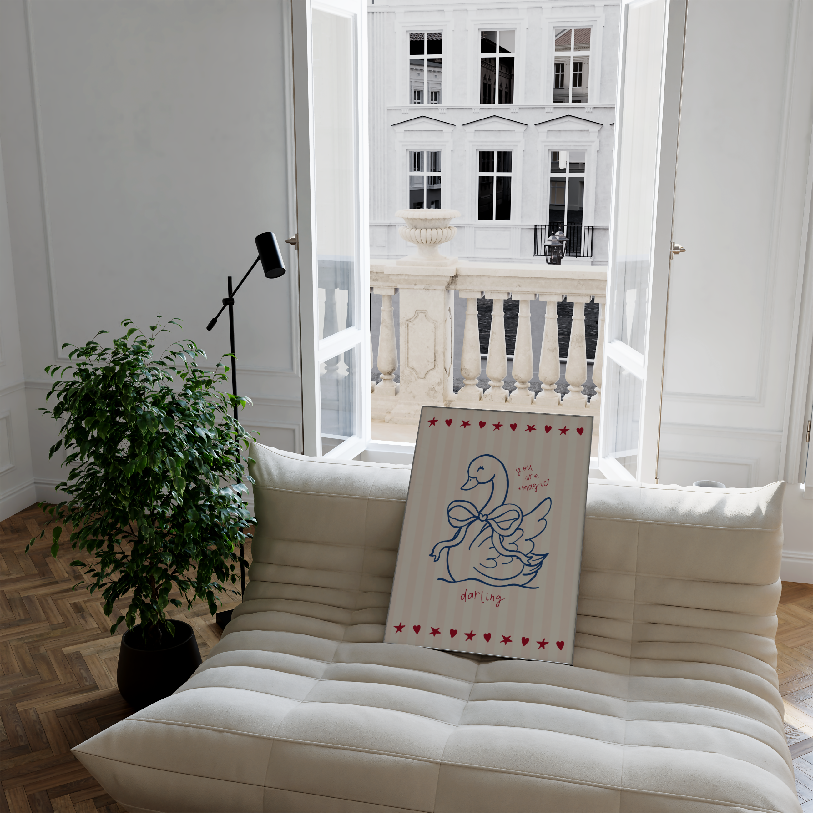 YOU ARE MAGIC DARLING WALL ART PRINT