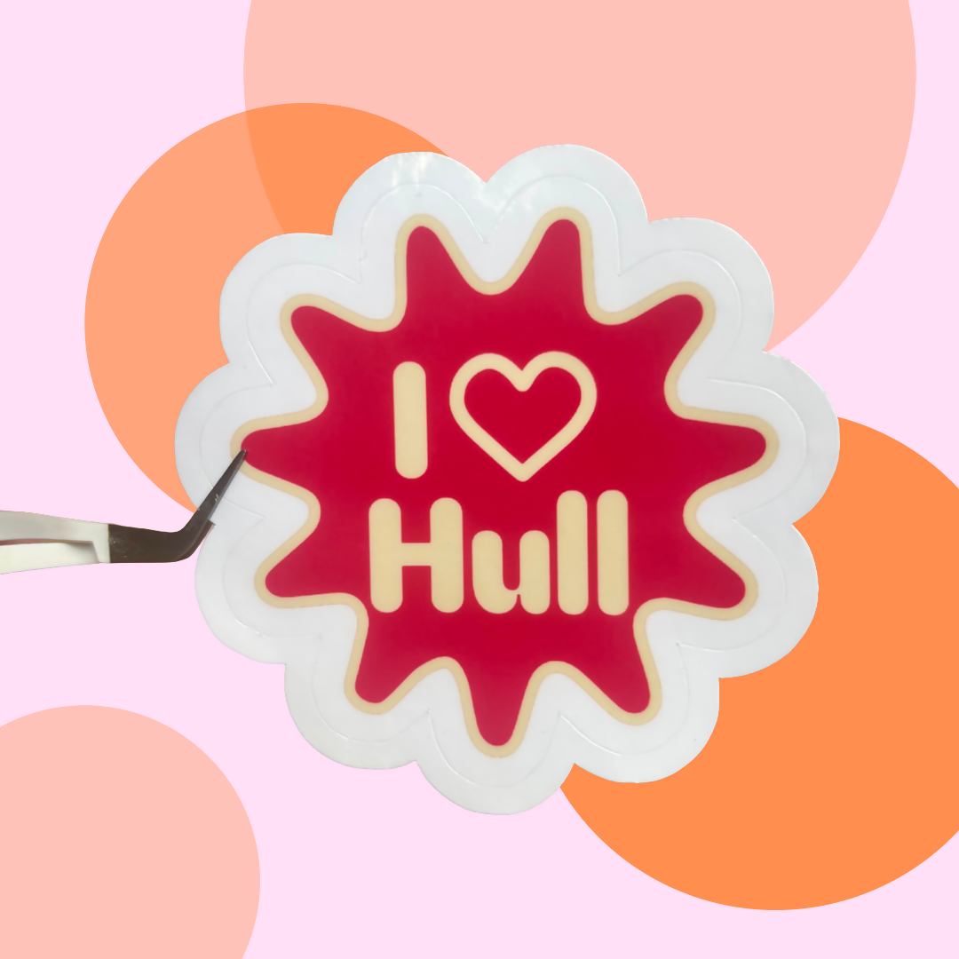I Love Hull Sticker