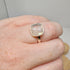 WHITE MOONSTONE RING P 1/2