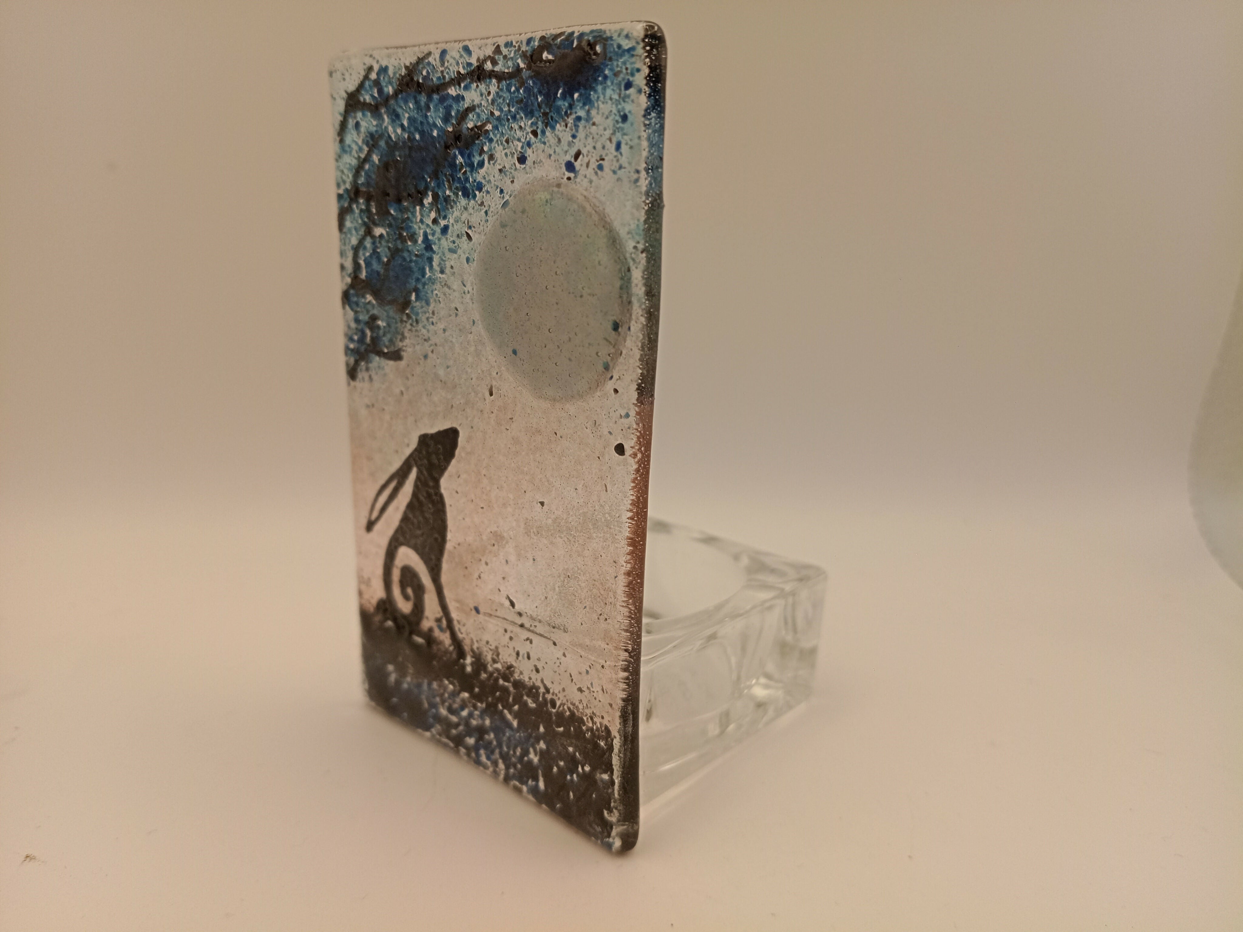 Moon Gazing Hare Tealight