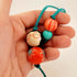 Handpainted Wooden Bead Bookmark