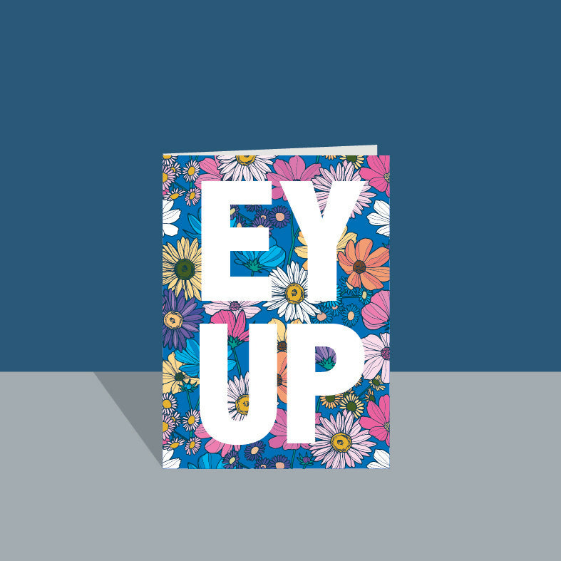 Floral EY UP Card
