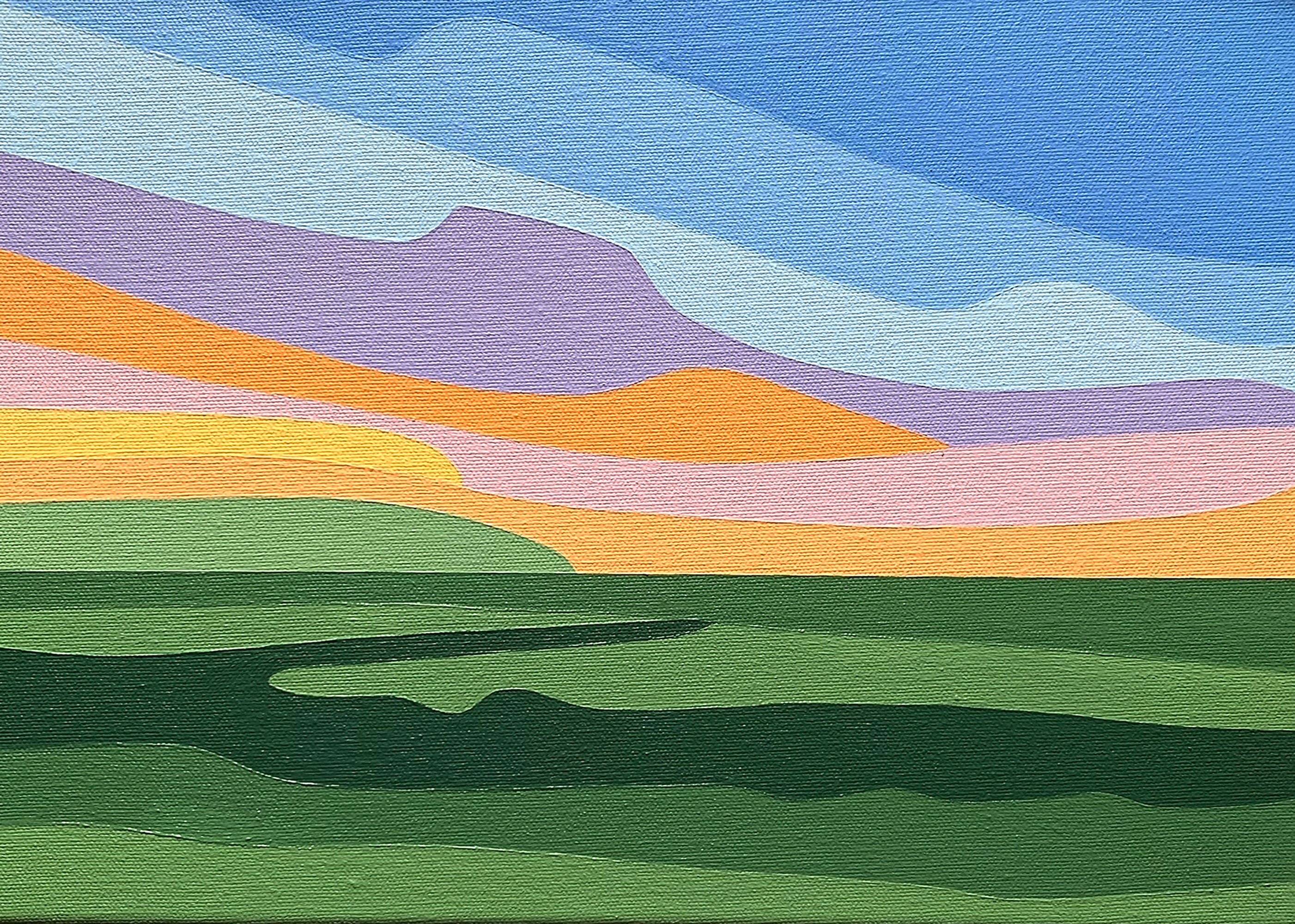 Warm Horizon - Original Painting