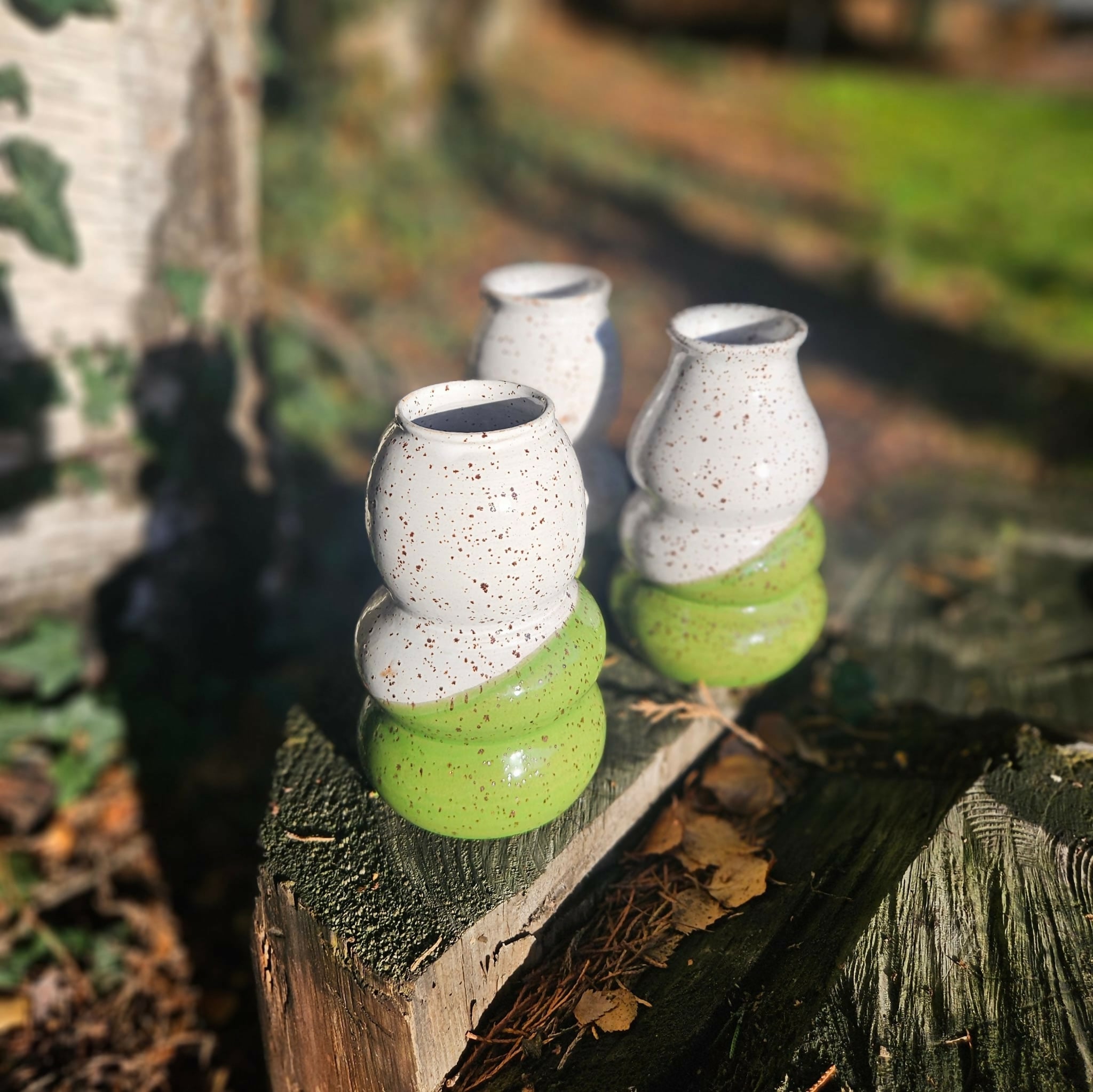 Speckled Bubble Vase