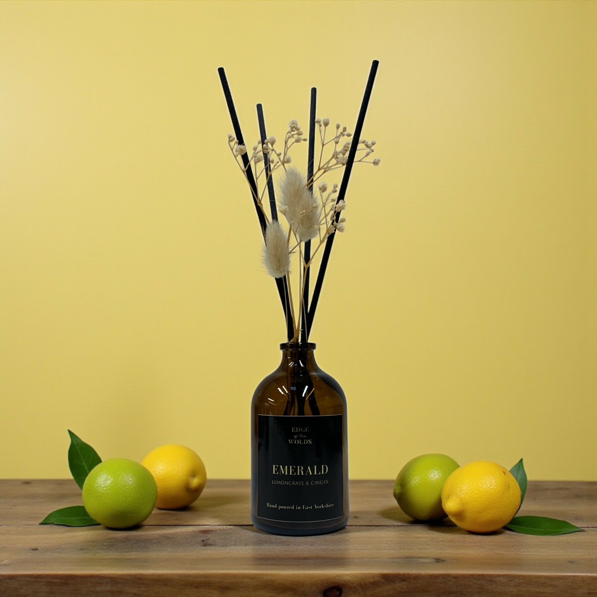 Emerald - Lemongrass and Ginger Flower Reed Diffuser - 100ml